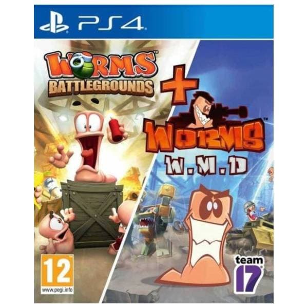 PS4 Worms Battlegrounds + Worms WMD 0