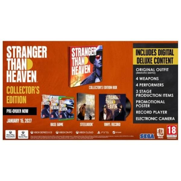 PS5 Stranger Than Heaven - Collectors Edition 0