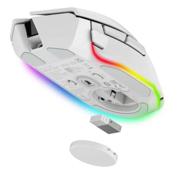 RAZER bežični miš Basilisk V3 Pro 35K Ergonomic White 1