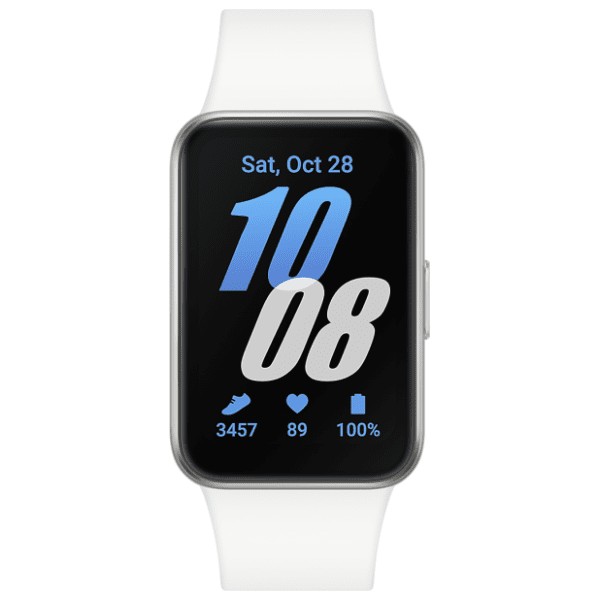 SAMSUNG Galaxy Fit3 srebrna fitnes narukvica 1