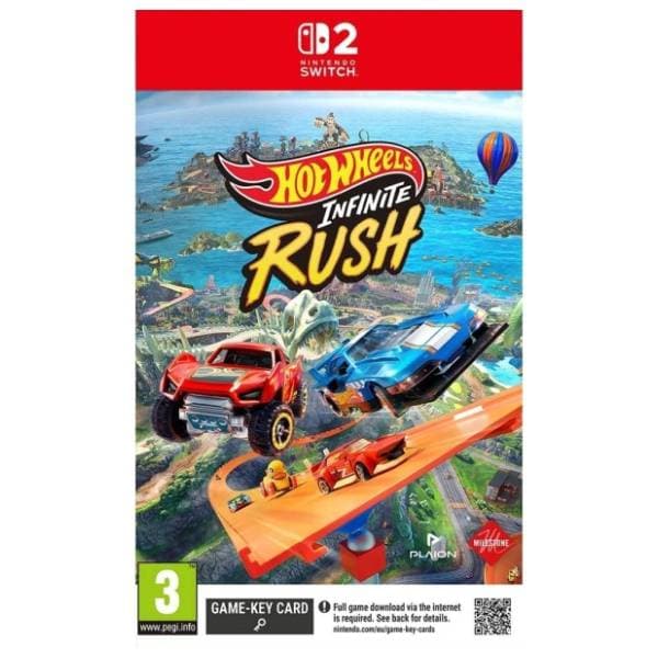 SWITCH 2 Hot Wheels Infinite Rush Code In A Box 0
