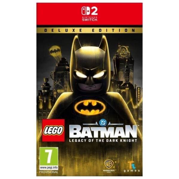 SWITCH 2 Lego Batman Legacy Of The Dark Knight Deluxe Edition 0