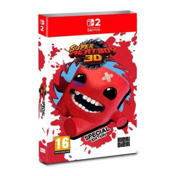 SWITCH 2 Super Meat Boy 3D Special Edition Switch 2 Super Meat Boy 3D S 0