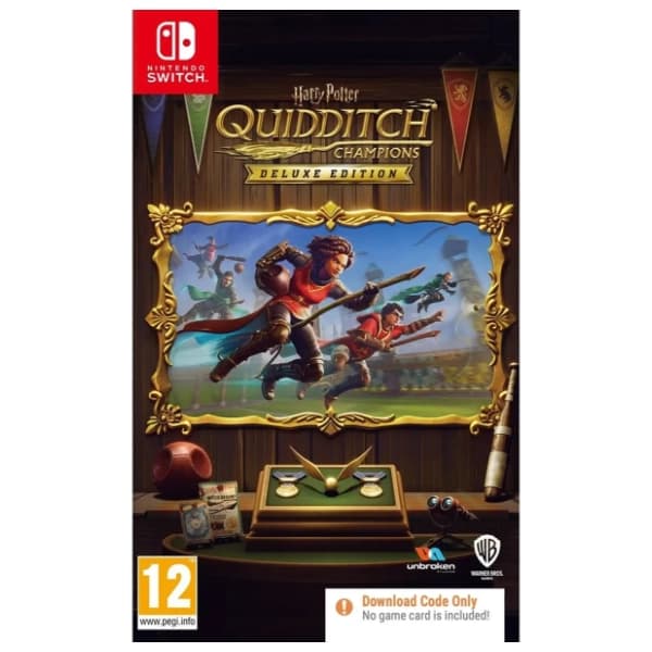 SWITCH Harry Potter Quidditch Champions Deluxe Edition Code In A Box 0