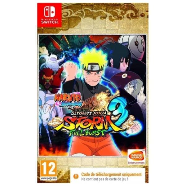 SWITCH Naruto Shippuden: Ultimate Ninja Storm 3 Full Burst - Code In A Box 0