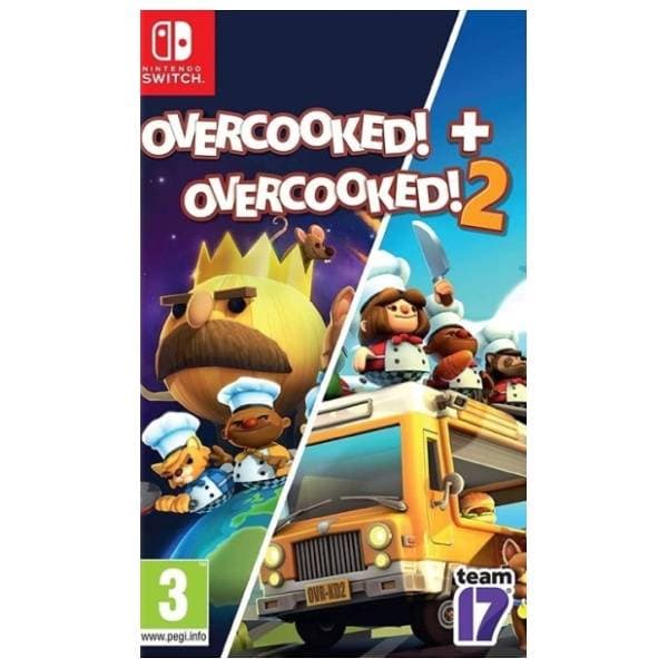 SWITCH Overcooked + Overcooked 2 Double Pack 0