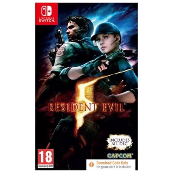 SWITCH Resident Evil 5 (code In A Box) 0
