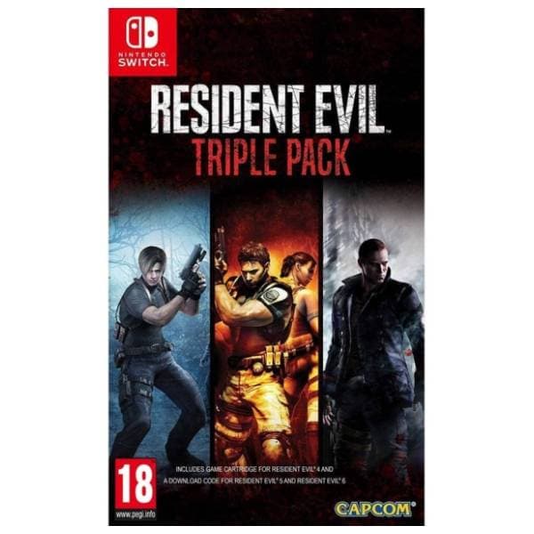 SWITCH Resident Evil Triple Pack (Re4 + Re5 +Re6) 0