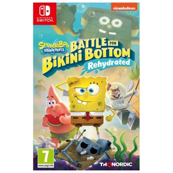 SWITCH Spongebob Squarepants: Battle For Bikini Bottom Rehydrated 0