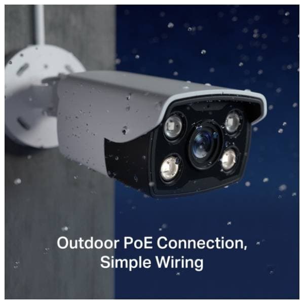 TP-LINK VIGI C340(2.8mm)(UN) 4MP Outdoor Full-Color IP kamera 4