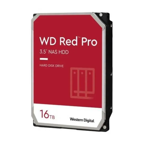 WESTERN DIGITAL hard disk 16TB (512MB) WD161KFGX Red Pro 1