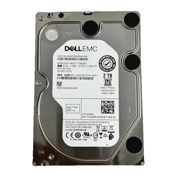 WESTERN DIGITAL hard disk 2TB HUS722T2TALA600 Ultrastar bulk 0