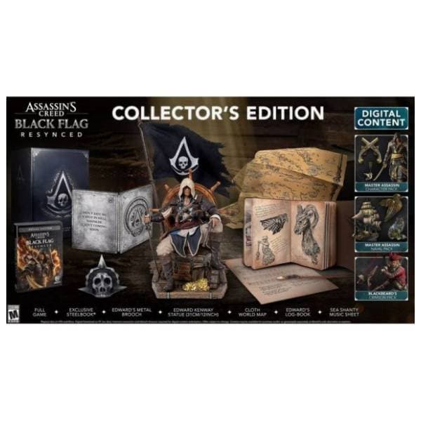 XBOX Series X Assassin's Creed Black Flag Resynced Collectors Edition 0