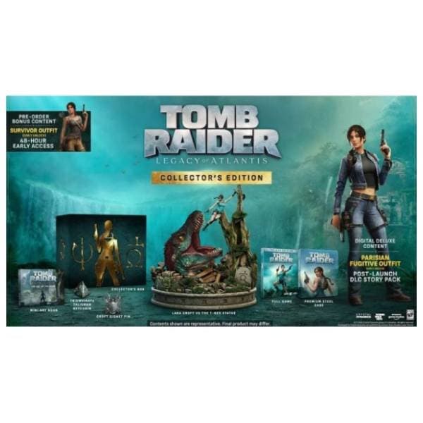XBOX Series X Tomb Raider Legacy Of Atlantis Collectors Edition 0