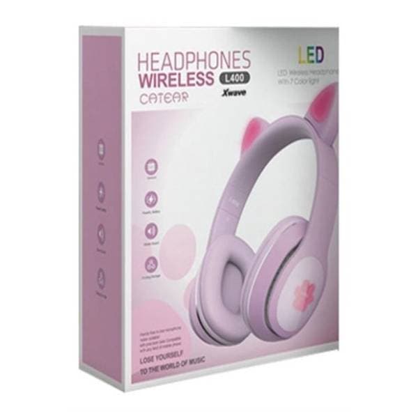 XWAVE slušalice L400 Purple 1