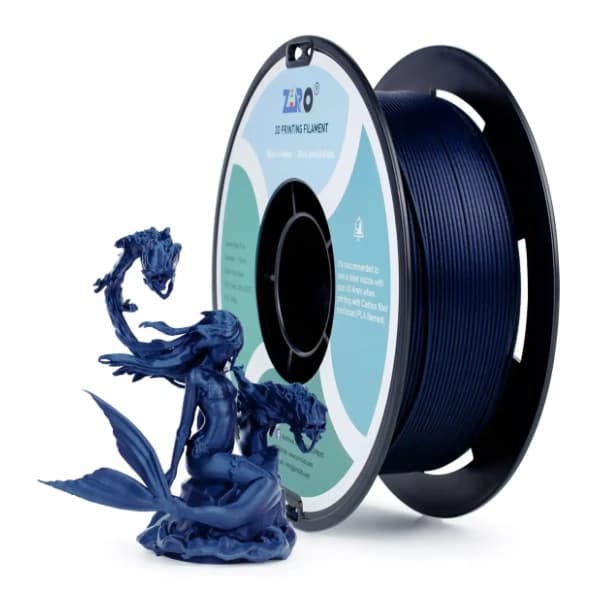 ZIRO Carbon Fiber PLA 1,75 mm Navy Blue 3D filament 0