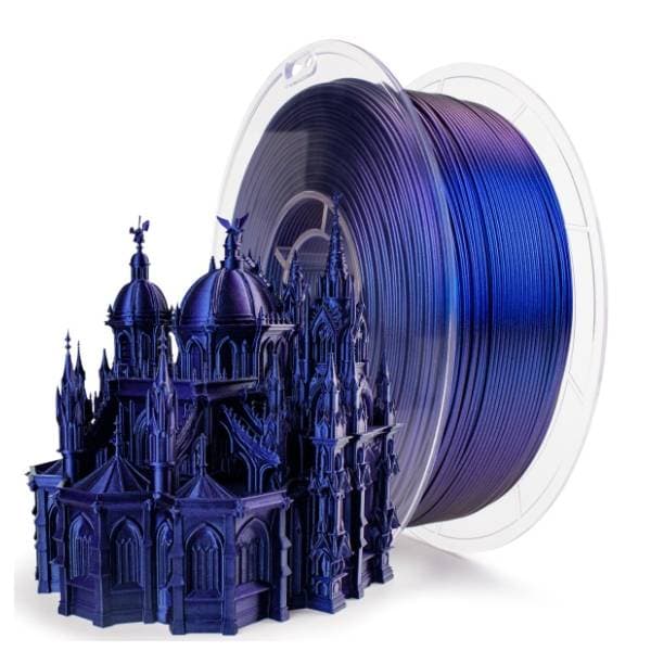 ZIRO Chameleon PLA 1,75 mm Iris Blue Luster 3D filament 0