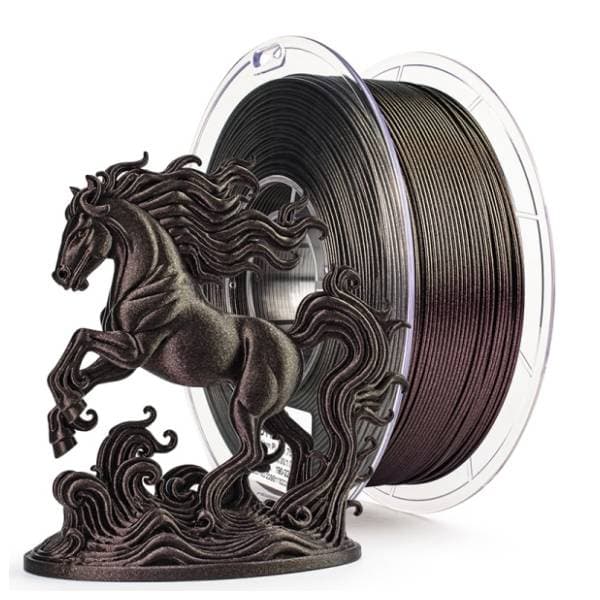 ZIRO Chameleon PLA 1,75 mm Scarlet Gold Luster 3D filament 0