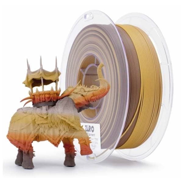 ZIRO Fast Gradient Matte PLA 1,75 mm Castle Brick 3D filament 0