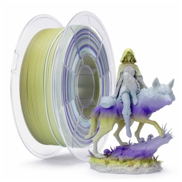 ZIRO Fast Gradient Matte PLA 1,75 mm Dawn Whisper 3D filament 0
