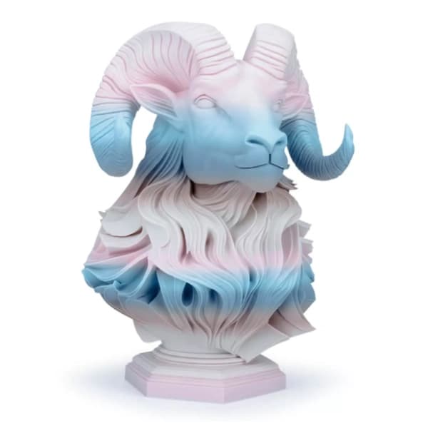 ZIRO Fast Gradient Matte PLA 1,75 mm Drift Feather 3D filament 1