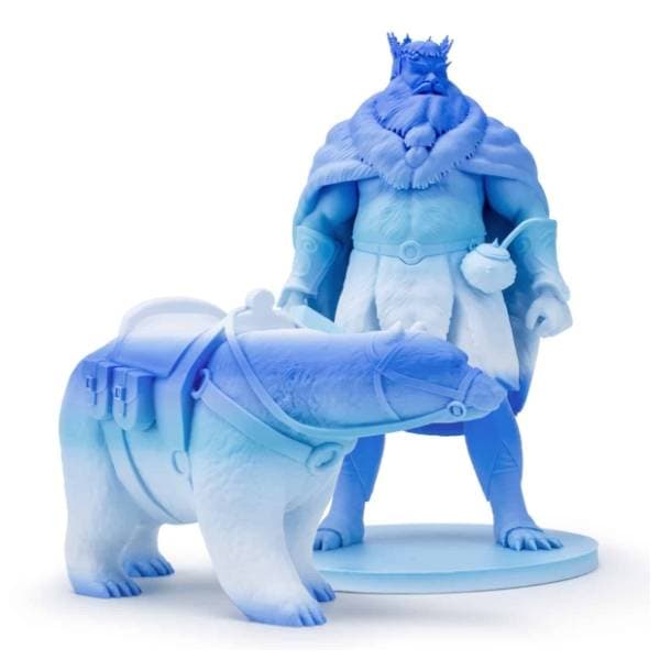 ZIRO Fast Gradient Matte PLA 1,75 mm Glacier 3D filament 1