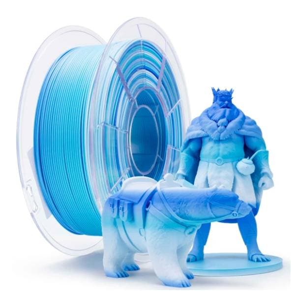 ZIRO Fast Gradient Matte PLA 1,75 mm Glacier 3D filament 0