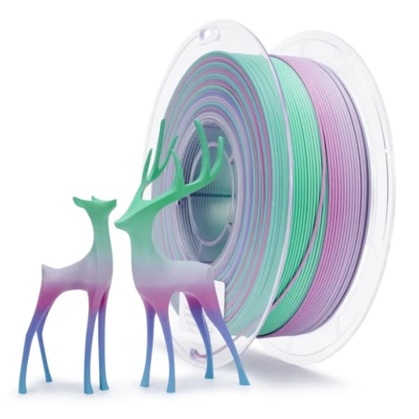 ZIRO Fast Gradient Matte PLA 1,75 mm Northern Lights 3D filament 0