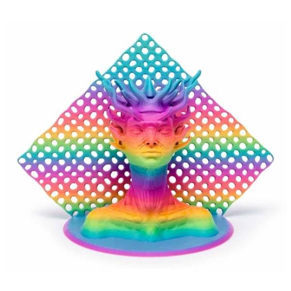 ZIRO Fast Gradient Matte PLA 1,75 mm Rainbow Blaze 3D filament 1