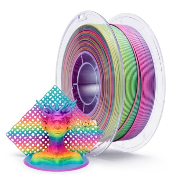 ZIRO Fast Gradient Matte PLA 1,75 mm Rainbow Blaze 3D filament 0