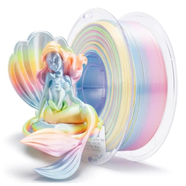 ZIRO Fast Gradient Silk PLA 1,75 mm Candy 3D filament 0