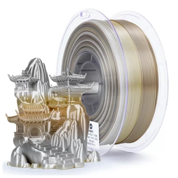 ZIRO Fast Gradient Silk PLA 1,75 mm Champagne Sheen 3D filament 0