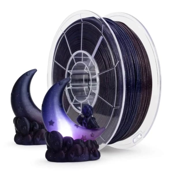 ZIRO Fast Gradient Twinkling Translucent PLA 1,75 mm Starry Sky 3D filament 0