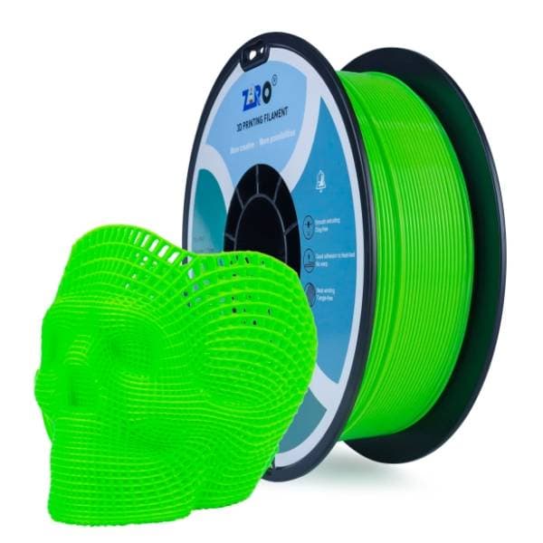 ZIRO Fluorescence PLA 1,75 mm Fluo Green 3D filament 0
