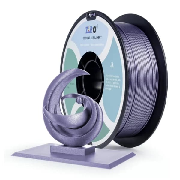 ZIRO Glitter Diamond PLA 1,75 mm Lavender 3D filament 0