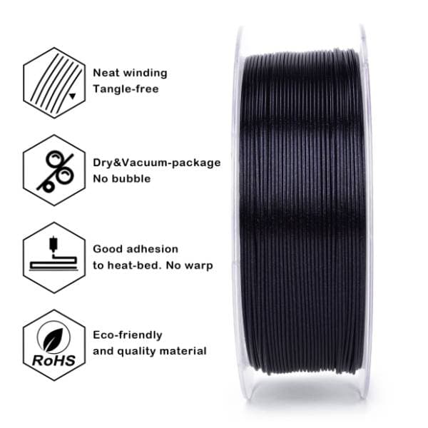ZIRO Glitter Firefly PLA 1,75 mm Gemini Starlight 3D filament 2