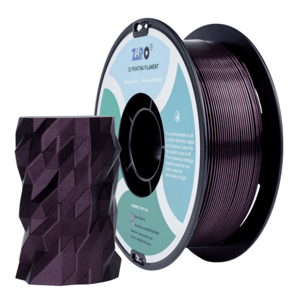 ZIRO Glitter Mystical PLA 1,75 mm Midnight Purple 3D filament 0