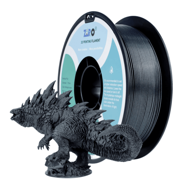 ZIRO Glitter Mystical PLA 1,75 mm Midnight Silver 3D filament 0