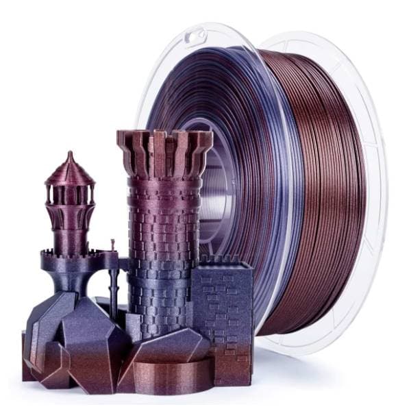 ZIRO Gradient Diamond PLA 1,75 mm Stardust Sparkle 3D filament 0
