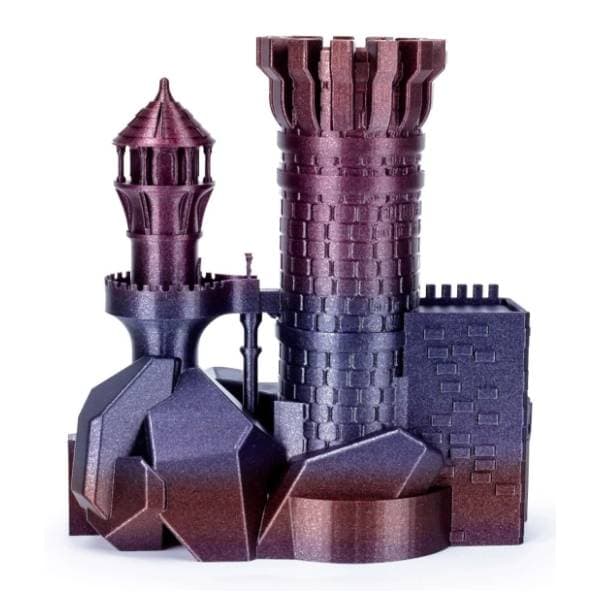 ZIRO Gradient Diamond PLA 1,75 mm Stardust Sparkle 3D filament 1