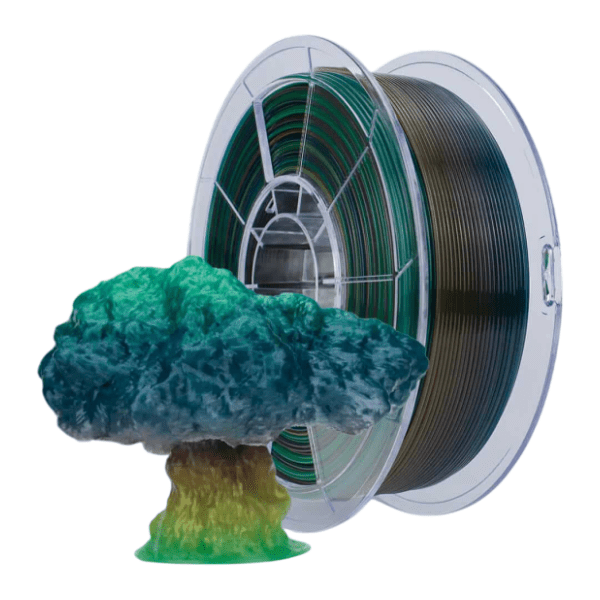 ZIRO Gradient Translucent PLA 1,75 mm Spring 3D filament 0