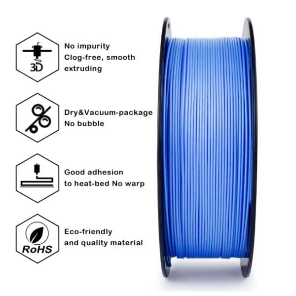 ZIRO High Speed PLA 1,75 mm Cyan 3D filament 3