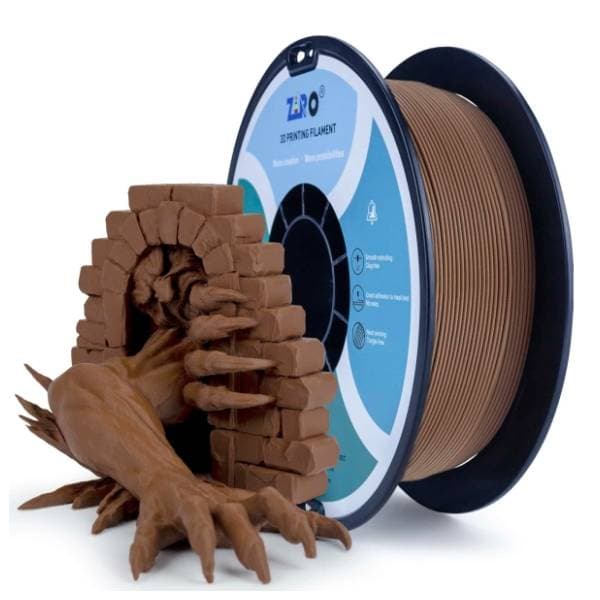 ZIRO Matte PLA 1,75 mm Chocolate 3D filament 0