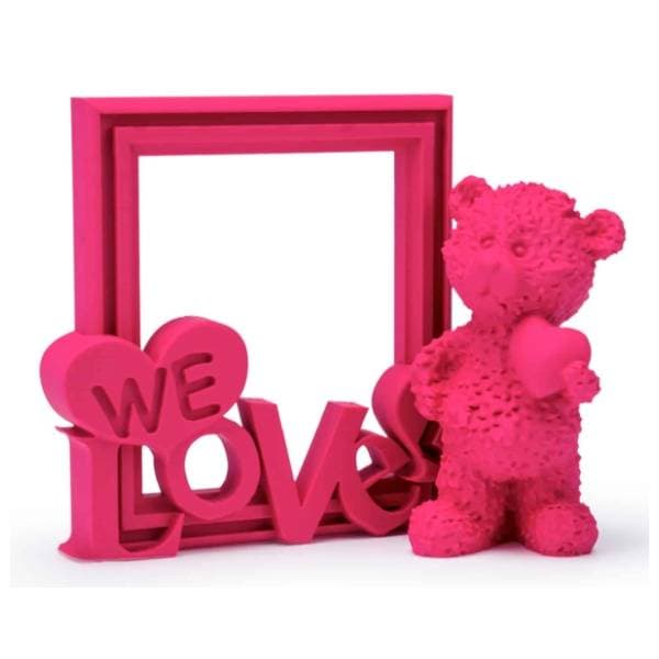 ZIRO Matte PLA 1,75 mm Rose 3D filament 1