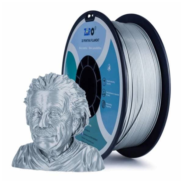 ZIRO Metal PLA 1,75 mm Silver 3D filament 0