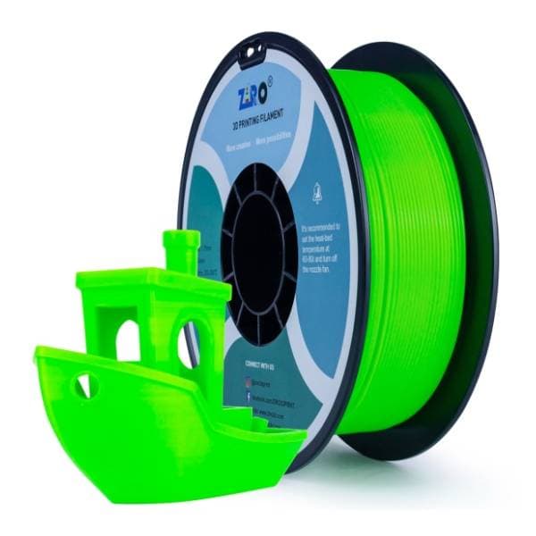 ZIRO PETG 1,75 mm Green 3D filament 0