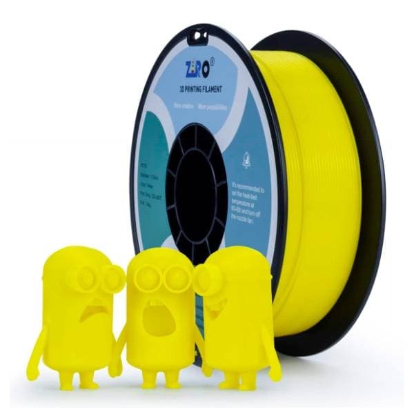 ZIRO PETG 1,75 mm Yellow 3D filament 0