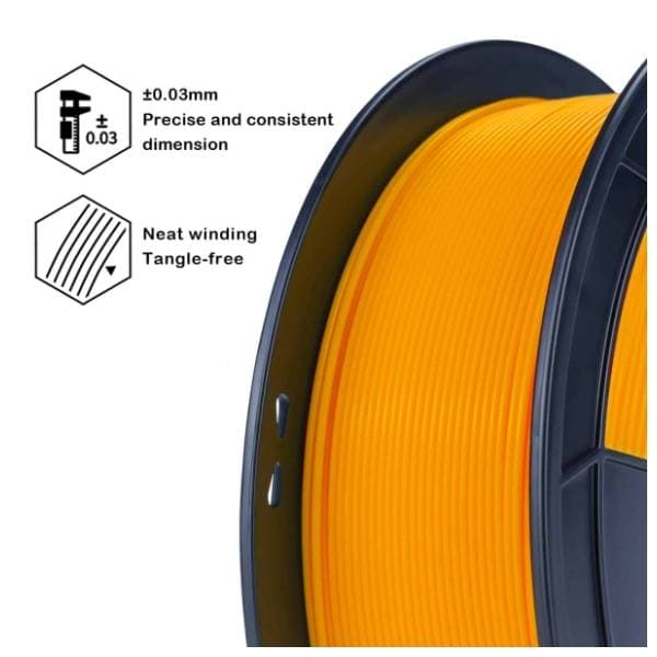 ZIRO PLA Pro Basic 1,75 mm Orange 3D filament 2