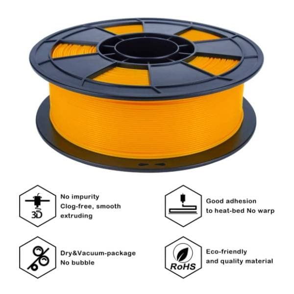 ZIRO PLA Pro Basic 1,75 mm Orange 3D filament 3