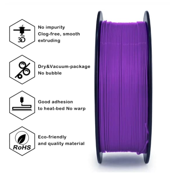 ZIRO PLA PRO Basic 1,75 mm Purple 3D filament 2